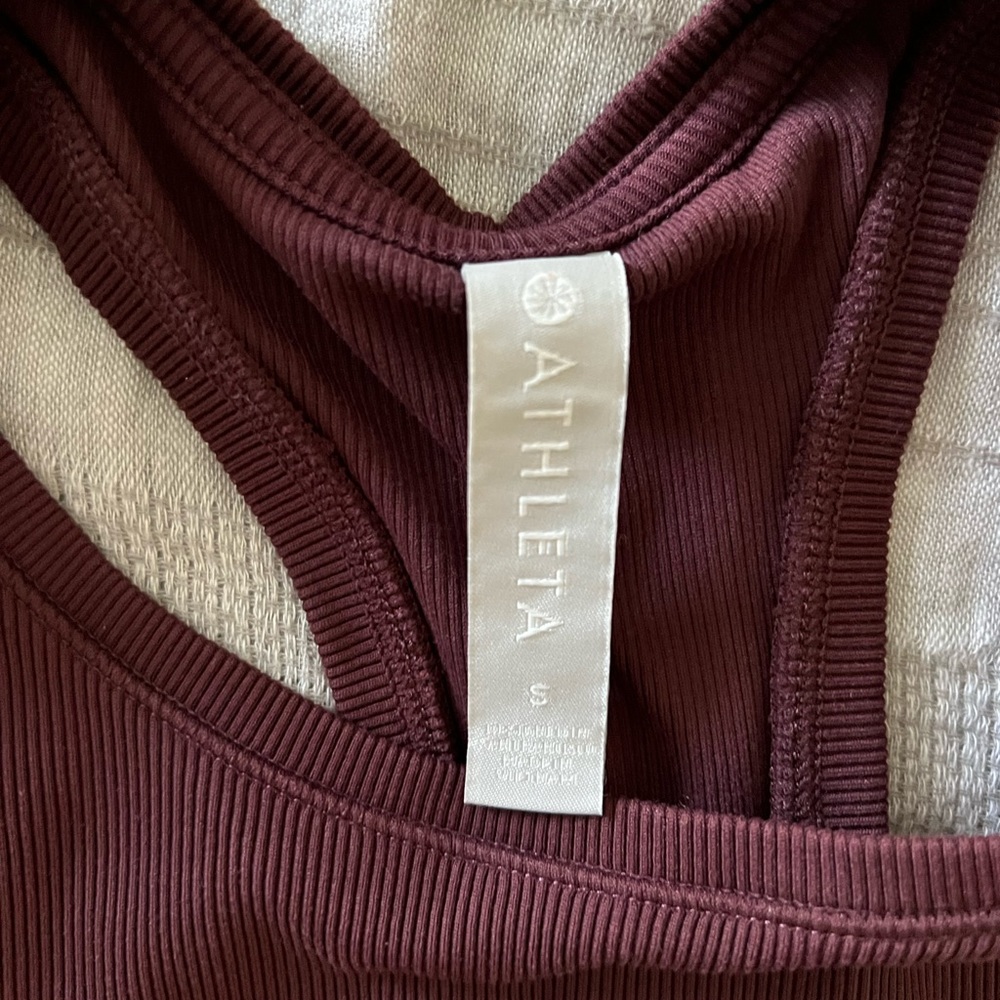 Athleta Cropped Ribbed Tank - Picture 2 of 3